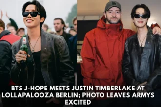 BTS J-Hope Meets Justin Timberlake at Lollapalooza Berlin; Photo Leaves ARMYs Excited
