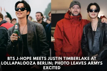 BTS J-Hope Meets Justin Timberlake at Lollapalooza Berlin; Photo Leaves ARMYs Excited