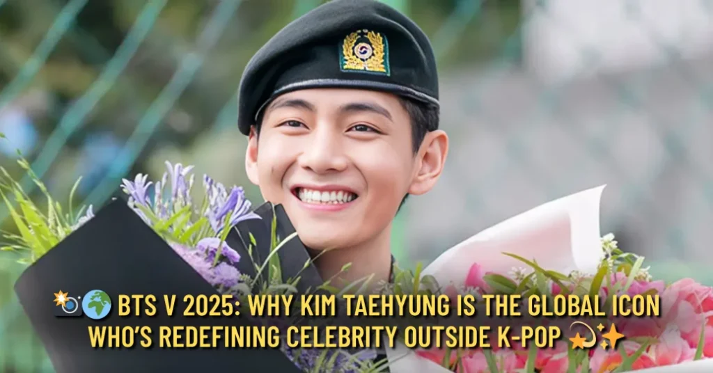 BTS V 2025: Why Kim Taehyung Is the Global Icon Who Is Redefining Celebrity Outside K-Pop