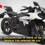 Keeway RR 300Launched in India at Rs 1.99 Lakh—Rivals TVS Apache RR 310
