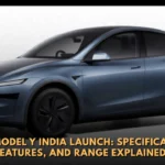 Tesla Model Y India Launch Specifications, Features, and Range Explained