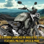 Yamaha FZ-X Hybrid TFT display